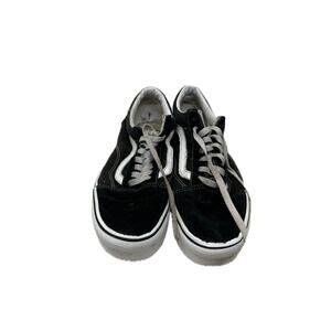 Vans Black Low Top old Skool Suede Shoes Mens 8.5